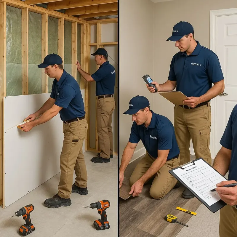 Repairs and Reconstruction process in Rochester, NY